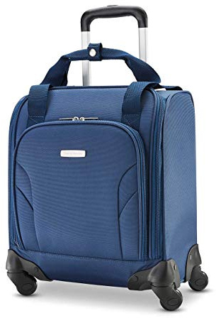 Samsonite Underseat Carry-On Spinner With USB Port, Ocean, One Size