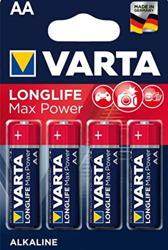 Batteria LONGLIFE MAX POWER alcaline, AA, Mignon, denominazione IEC LR06