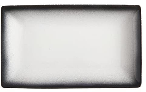 Maxwell & Williams Caviar Granite Platte, Servierplatte, Premium-Keramik, Granit, 27.5 x 16 cm, AX0267