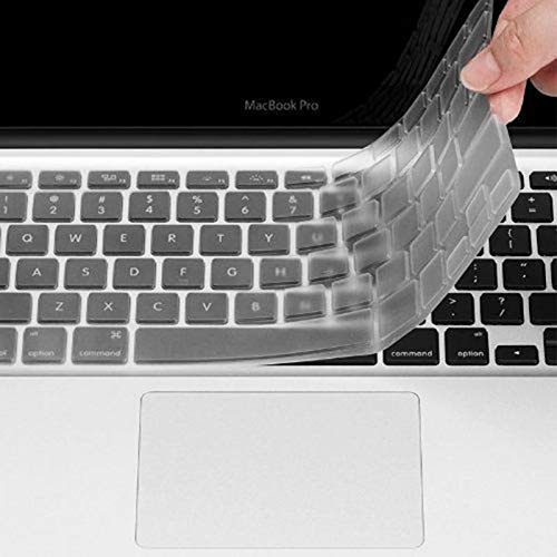 Se7enline for MacBook 12 inch Keyboard Cover 2015-2019 A1534 | MacBook Pro 13 inch 2016 A1708 Silicone Waterproof Dustproof Durable Washable Laptop Accessories (EU Layout)