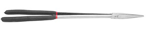 Pinze a becchi mezzotondi Pinze a becchi extra lunghi 400 mm / 16 pollici Manico Strumento di riparazione artigianale Strumento a manico lungo