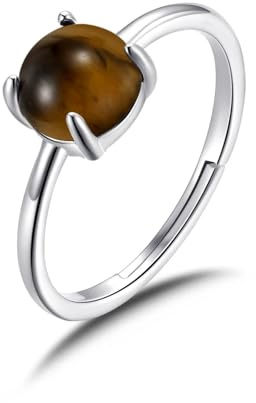 Philip Jones Tigers Eye Adjustable Ring