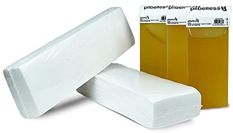Pack 200 Bandas Depilatorias + 3 Cartuchos de Cera Roll On Miel