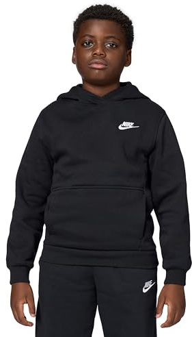 Nike NSW Club Fleece LBR Hoodie (Little Kids/Big Kids)