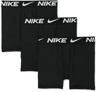 Nike Boxer Brief 3ppk Herren Funktionsunterwäsche Schwarz M