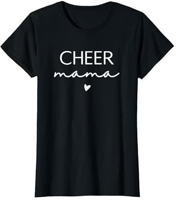 Cheer Mama Cheerleading Mom T-Shirt