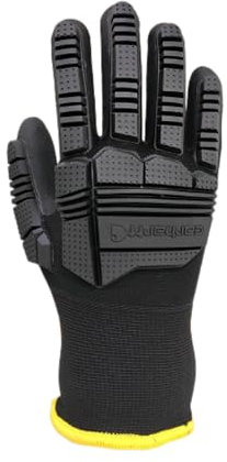 Carhartt Gants de protection thermique en nitrile pour homme Gris/noir Taille XL