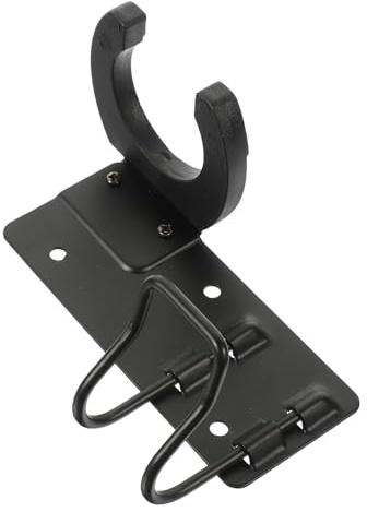 BESTonZON Praktischer Wandmontierter Mikrofonhalter aus Robustem Gummi und Metall mit Stabilem Design für Ktv Ausrüstungen und Mikrofonzubehör