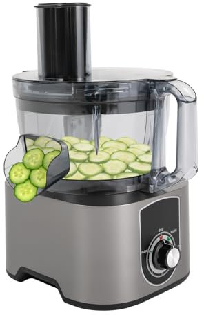 Elektrische Apfelschneider Gemüseschneider Melonenausstecher Dicer Schneidemaschine 7 Liter Kapazität mit drei Klingen für Restaurant Kantine und Haushalt
