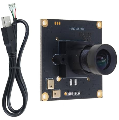 FANSHINUO Webcam 4K avec module de caméra de détection IMX577, résolution 3840 x 3040 à 30 fps pour vidéoconférence et éducation en ligne Caméra USB grand angle