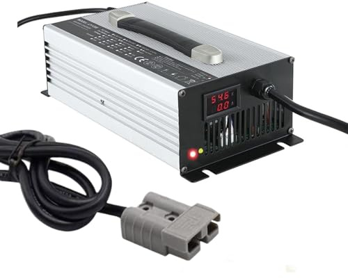 WLEJSL Chargeur de Batterie à Maintien de Charge, Chargeur Rapide 36 V 25 A pour Chariot Élévateur avec Connecteur Anderson 50 A/120 A/175 A/350 A pour Transpalette et Autolaveuse,A1,175A