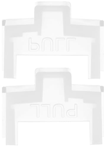 LIGHTAOTAO Protector de Aguja Paquete de 2 Piezas Fácil Instalación de Plástico Blanco para Proteger Cabezal del Plato Giratorio para Tocadiscos de Vinilo