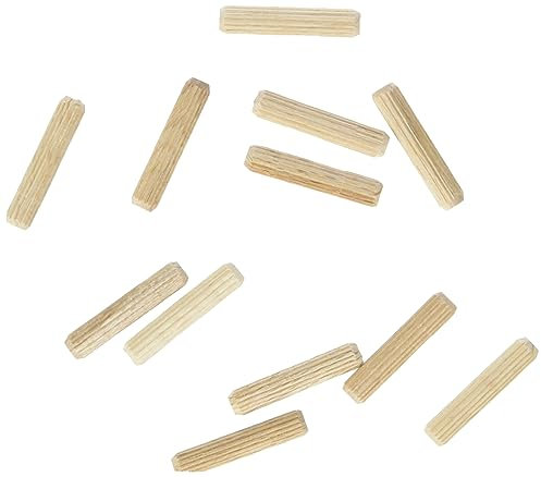 Mobila RS00800 Spine di Giunzione in Legno, Ø 6 mm, 100 Pezzi, Nessuno, unità