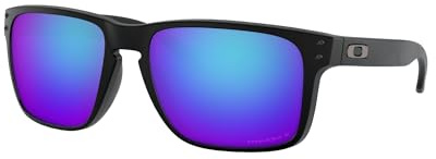 Oakley Mens OO9417 Holbrook XL Square Sunglasses, Matte Black/Prizm Sapphire Iridium Polarized, 59 mm