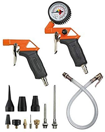 Black+Decker 9045879BND Piece 13-teiliges Air Kit-Zubehör - Idealer Satz für jeden Kompressor - 13 Stück - ein Muss für jeden Kompressor