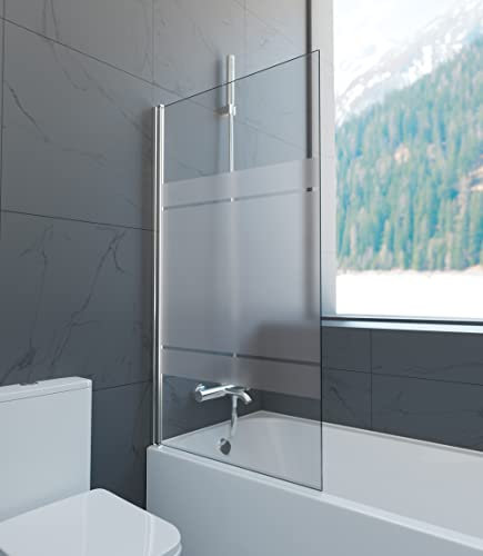 GME Panel Open 1 Abatibles Bañera, 85 cm Longitud x 150 cm Altura, Frost Plus