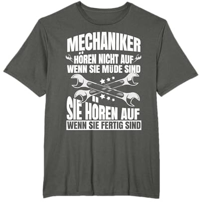 Mechaniker Schrauber Geschenk Tuning KFZ Handwerker Auto T-Shirt