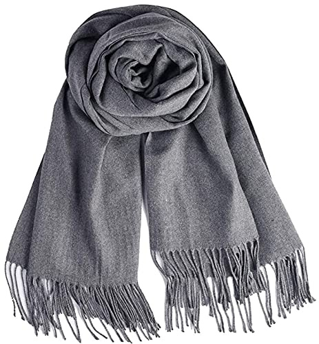 YELYAN Damen Kaschmir Schal Winter Feinstrick Halstücher Stolen Umschlagtücher Schal Warmes Halstuch