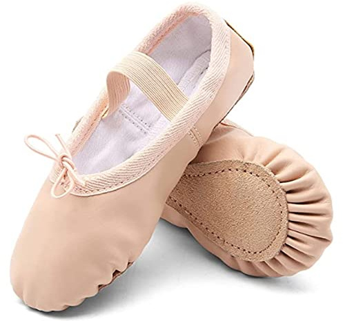 TETSUO Girls Ballet Slippers Dance Shoes