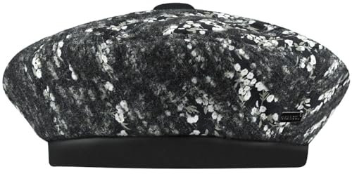 Kangol Unisex Needlepunch Floral Beret Baskenmütze, schwarz, S/M