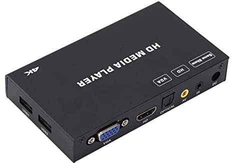 Reproductor multimedia HD, reproductor multimedia digital nanotecnológico multifunción para TV (enchufe europeo)