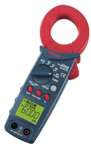 GuliTech Japan Sanwa DLC460F DLC470 Clamp Meters Leak current Leakage current measurement Resolution 0.01mA MAX/MIN value hold Auto power save