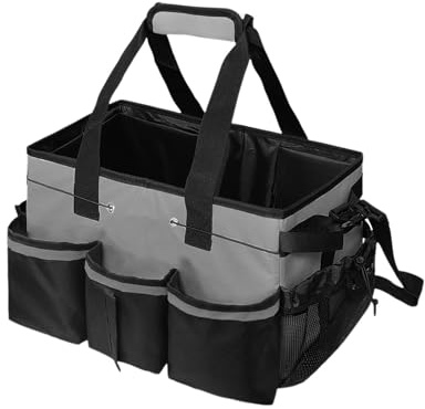 F Fityle Prodotti per la Pulizia indossabili Organizzatore di Prodotti per la Pulizia Borsa da Lavoro Portatile di Grande capacità Borsa per Prodotti per la