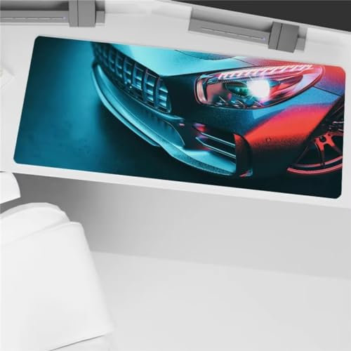 Mauspad XXL Auto Mauspad Gaming 1000x500x2mm Große Tastaturmatte Waschbares mit Rutschfester Basis für Zuhause und Büro