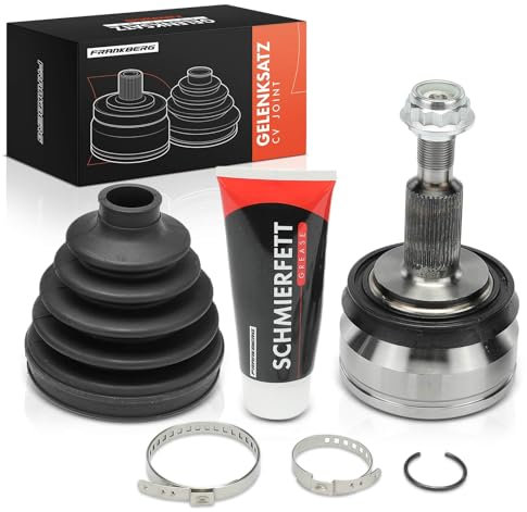 Frankberg Gelenksatz Vorderachse Kompatibel mit California T5 Camper 7EC 7EF 7EG 7HC 7HF 2007-2015 Multiva.n V 7EF 7EM 7EN 7HF 7HM 7HN 2003-2015 Replace# 7E0498099BX