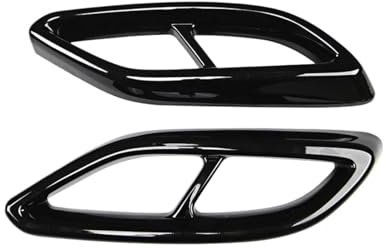 Car Exhaust Tip Tail Pipe For Mercedes For Benz CLA Class C118 W118 CLA180 CLA200 CLA220 CLA250 CLA260 2020 2021 2022 Car Accessories Muffler Exhaust Pipe Tail Cover Trim Exhaust Pipe Tip Covers Trims