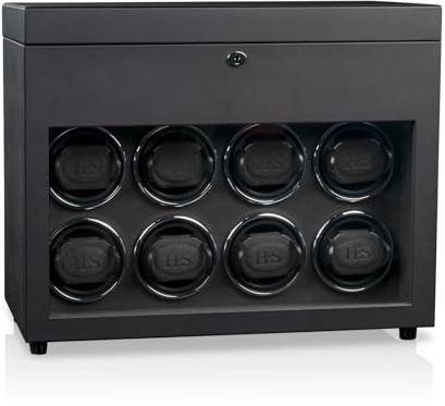 „Uhrenbeweger Vancouver von Heisse & Söhne – Eleganter Uhrenwinder für die perfekte Pflege Ihrer Automatikuhren – Hochwertige Verarbeitung, leise und energieeffizient“
