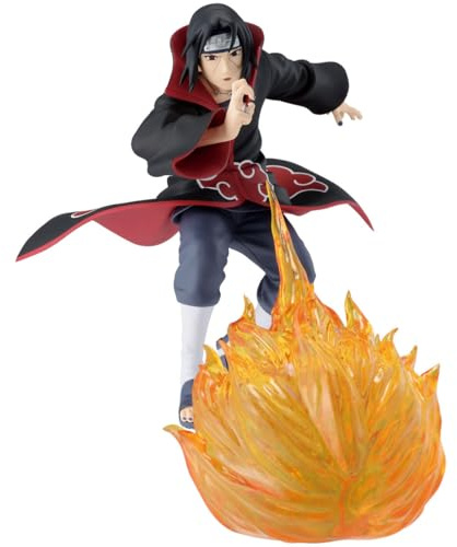Banpresto Itachi Uchiha II Naruto Shippuden Actionfigur, Sammlerstück, 13 cm, BP29344P, Mehrfarbig, optimal für Anime-Fans
