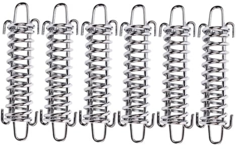 Hebilla de Resorte de Acero Inoxidable 6 Piezas para Tienda