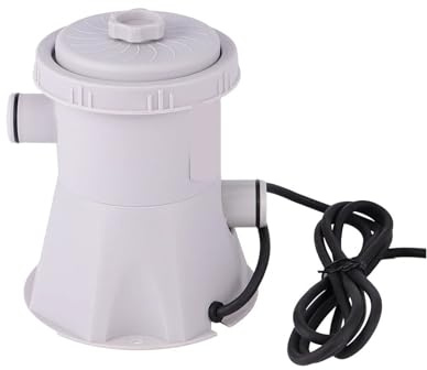 VXDEFP 800 Gallonen Schwimmbad Elektrische Filterpumpe Großer Pool Wasserfilter Haushaltsreiniger Demontage Filter Umwälzpumpe Teich, Schwimmbad, Planschbecken