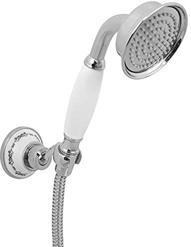 Welfenstein Nostalgie Handbrause Set HB-N9 Vintage Retro Landhaus