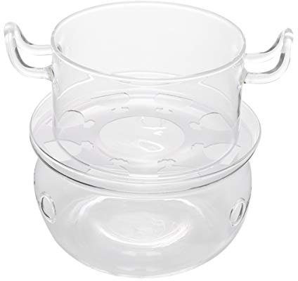 TOYANDONA 1 Satz Doppelte Kesselpfanne Käsewärmer Schokolade Für Fondue Mini-doppeldampfer Pfanne Zum Schmelzen Von Schokolade Heizpfanne Käseschmelzpfanne Fondue-Schokolade Lagerung Herd