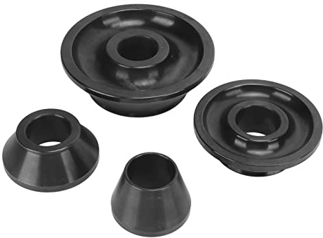 Juego de Conos Cónicos Equilibradores de Ruedas de 4 Uds., Herramienta de Reparación de Neumáticos de Diámetro de Eje de Acero Al Carbono de 36mm para Camión SUV para Eje de 36mm, para Camiones SUV