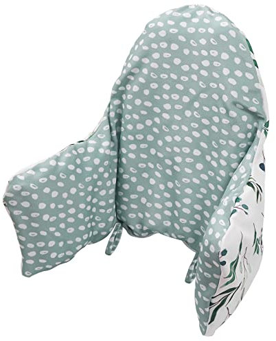 Kissen Für Hochstuhl, Hochstuhlkissen Für IKEA Antilop, Bequemes Sitzkissen, Eingebautes Aufblasbares Baby Sitzt (Frische Blätter)
