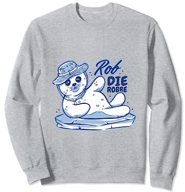 Seal Fisher Embroidered Beanie Cozy Hat for Fishing Sweatshirt