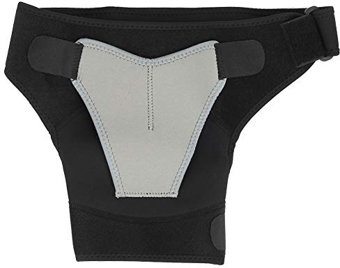 Vendaje Deportivo Almohadilla De Hombro Ajustable, Soporte De Estabilidad Del Hombro Soporte De Hombro Ajustable Protección Contra Tensión Equipo Protector Protector De Hombro Derecho Gris