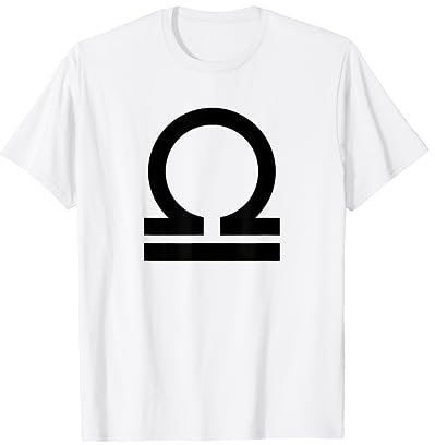 Waage Sternzeichen Kostüm T-Shirt