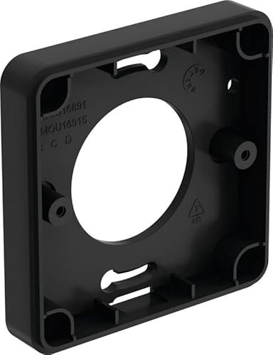 Uponor Smatrix Base Style T-149 Aufputz Wandrahmen schwarz, 1087822