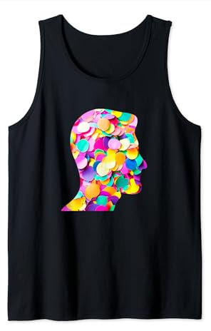 Konfetti Im Kopf Fastnacht Fasching Jeck Karneval Köln Party Tank Top