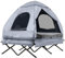 Skandika Zeltliege Haug für 2 Personen | Zelt Bett mit Sleeper Technology, erhöhtes Campingbett, aufblasbare Luftmatratze, Outdoor Feldbett | 4in1 Angelzelt, Bettzelt, Feldbettzelt