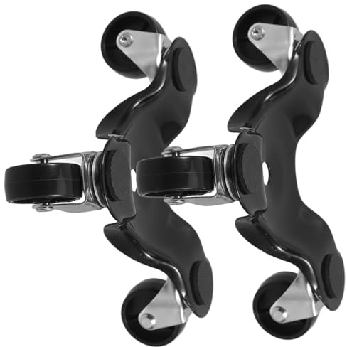 NUOBESTY 2 pièces Meubles Chariot Triangle Roues Support Déplacer Meuble et Maniable pour Transport Mobilier Facile