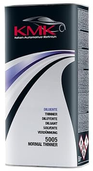 KMK DILUYENTE Universal para esmaltes y Barnices 5 L - para Uso Profesional para carrocería