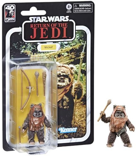 Star Wars The Black Series Wicket, 15 cm große Action-Figur zu Wars: Die Rückkehr der Jedi-Ritter