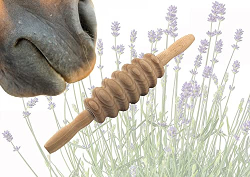 LaziRoll® 2D - Faszienrolle Pferd/Hund/Mensch Aromatherapie (klein, gerillt) (Melisse)