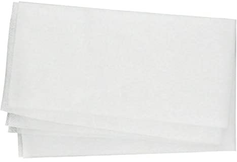 Filtros de ventilación de aire, 2 unidades/bolsa de malla de repuesto para limpiar el aire acondicionado para detener la mayoría de partículas y polvo (blanco)