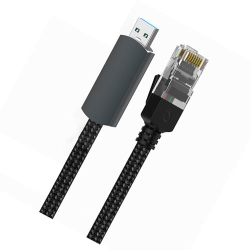 Cable adaptador de red USB 3.0 de aleación de aluminio, conectores de velocidad de transferencia de 5 Gbps, convertidores Ethernet para laptop, PC, portátil, USB, Gigabit, adaptadores de red